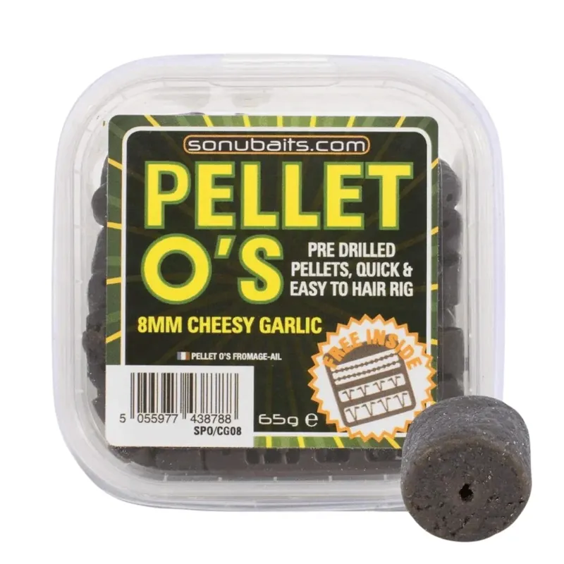Expresní Doručení Sonubaits Pellet O‘s 8 mm 65 g Cheesy Garlic